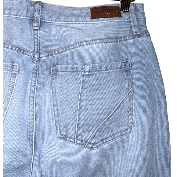 Shyanne Bell Bottom Jeans - Light and Dark Blue - Picture 13 of 16